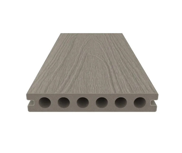 NewTechWood Terrassendielen WPC Hohlkammer Deluxe Antique Holzstruktur gebürstet / glatt gebürstet Co-Extrudiert 22,5 x 138 mm 2