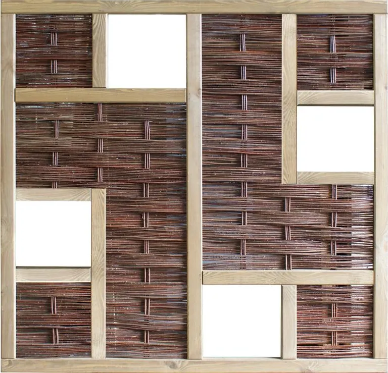 TETZNER & JENTZSCH Sichtschutzzaun Labo- Weidengeflechtsystem 3D (6201048000)