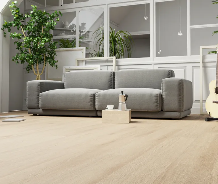 HORI Klick-Hartvinylboden Rigid SPC Eiche Markant natur Nowra Landhausdiele Holzstruktur 3