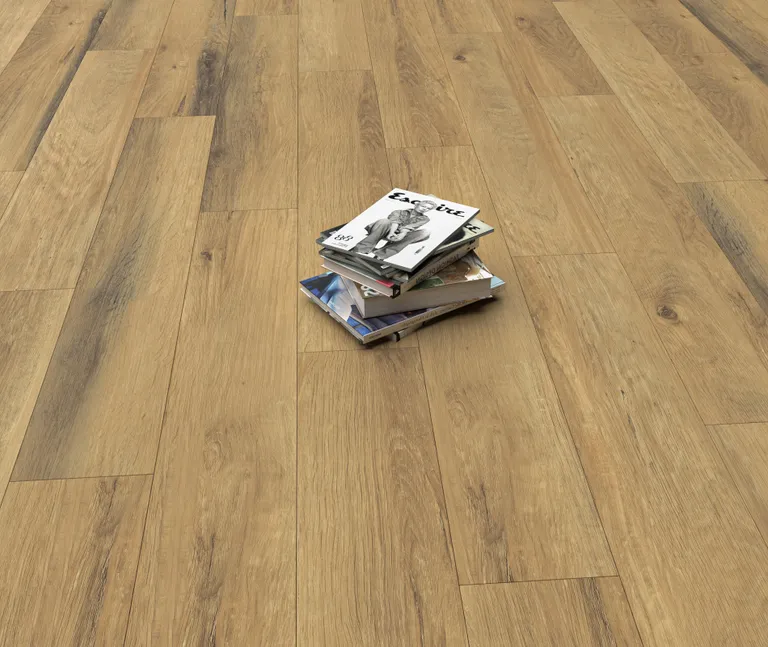 HORI Klick-Hartvinylboden Classic Rigid SPC Eiche Twilight Oak Landhausdiele synchron Holzstruktur schmal 4