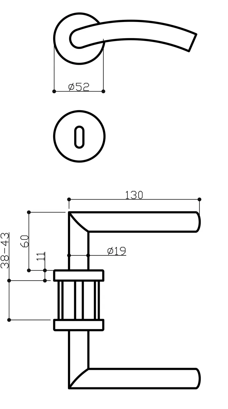 HORI Zimmertür CPL Signalweiß RAL9003 mit Lichtausschnitt Designkante Komplettset 9