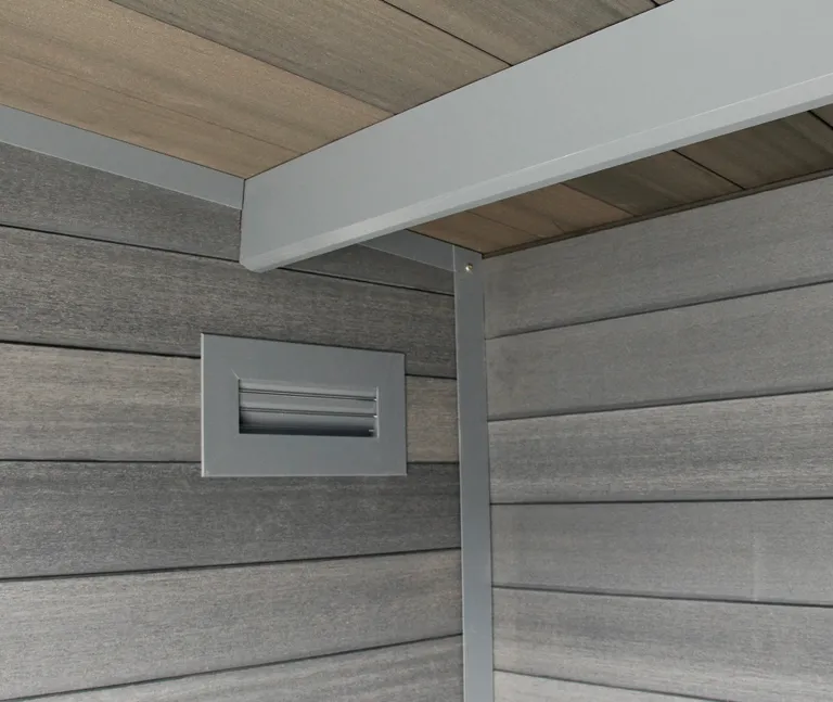 HORI Gartenhaus WPC Pultdach 6