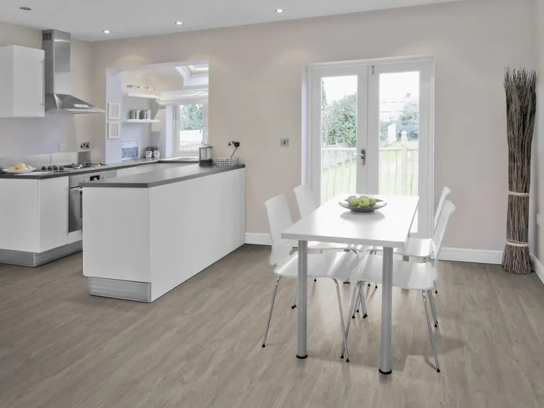 HORI Klick-Hartvinylboden Rigid SPC Eiche Wuppertal elegant grau Landhausdiele 8