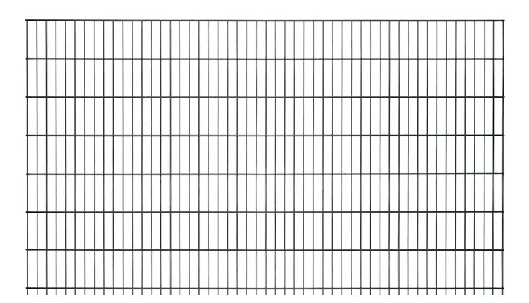 HORI Doppelstabmattenzaun S 8/6/8 mm, Zaunfeld 251 x 143 cm anthrazit 0