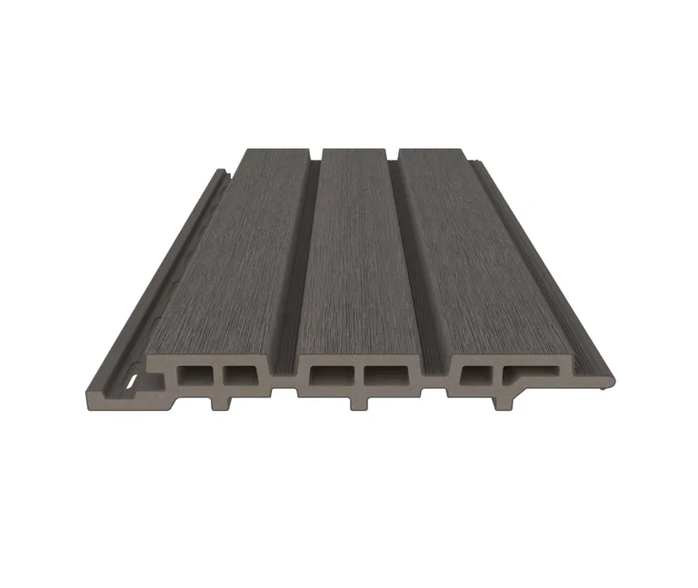 NewTechWood WPC Wandverkleidung Rhombus 21,5 x 175,5 x 2900 mm Silver Gray 0