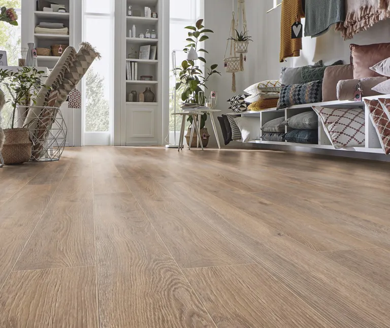 KRONOTEX Laminat Amazone Aqua D 6014 Elba Oak Beige Landhausdiele 5