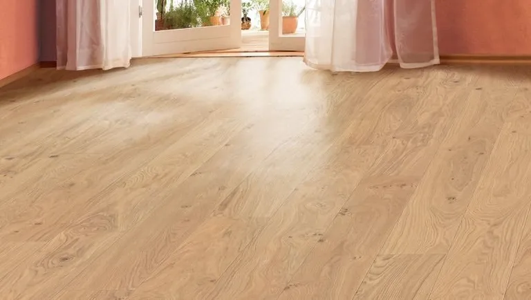 HORI Quick Parkett 400 Eiche weiß markant strukturiert Landhausdiele natur-geölt 2
