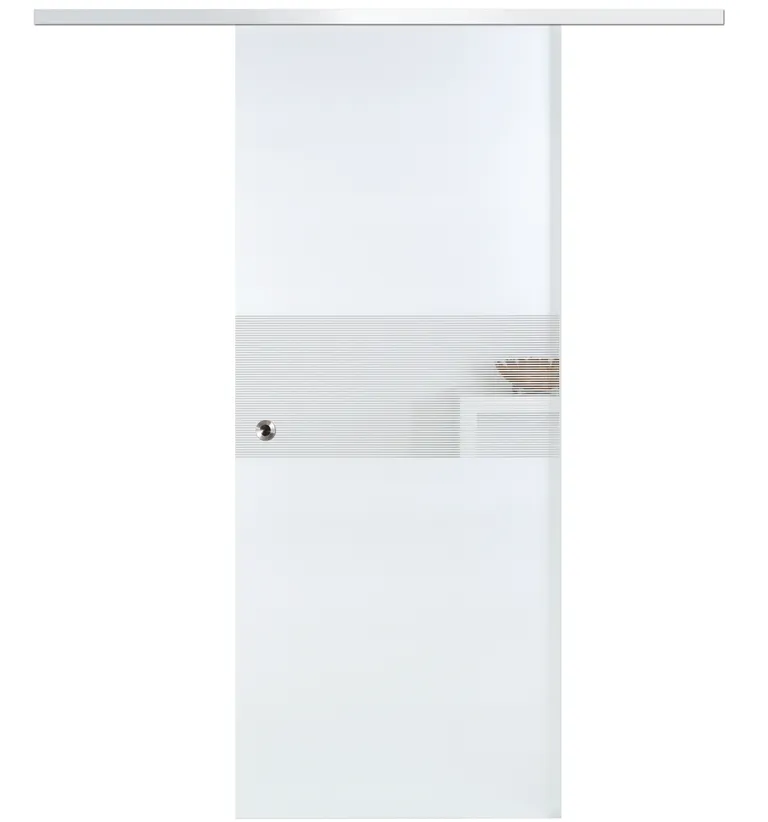 HORI Glas-Schiebetür 8 mm ESG Modell 29 satiniert 0