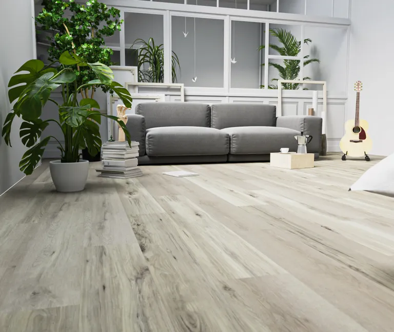 HORI Klick-Hartvinylboden Rigid SPC Eiche Markant grau Geraldton Landhausdiele Holzstruktur 7