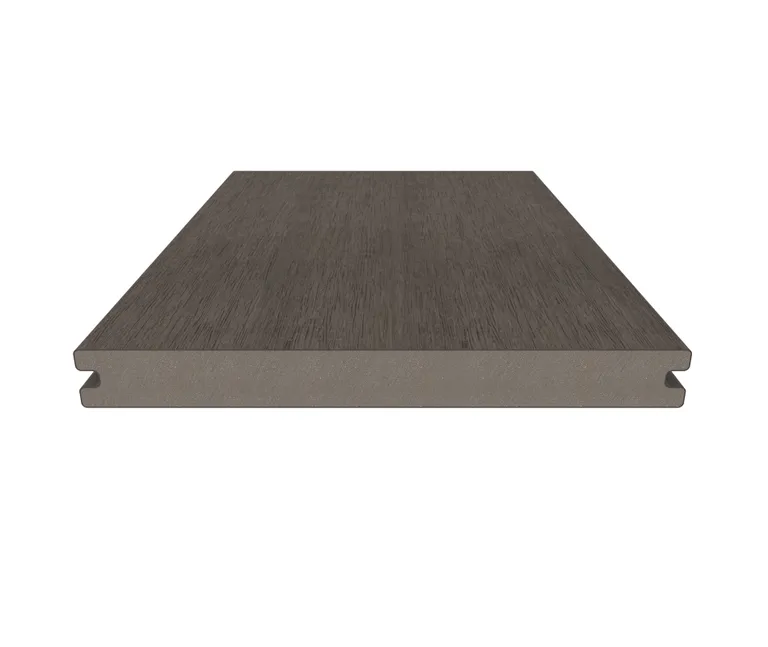 NewTechWood Terrassendielen WPC Massiv Co-Extrudiert Aged Wood Vintage-Holzoptik / glatt gebürstet Co-Extrudiert 22,5 x 210 mm 3