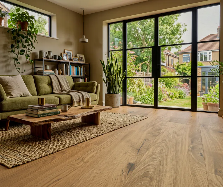 HORI Parkett 400 Eiche Palazzo Naturale gebürstet Landhausdiele XXXXL Rohholzoptik natur-geölt 0