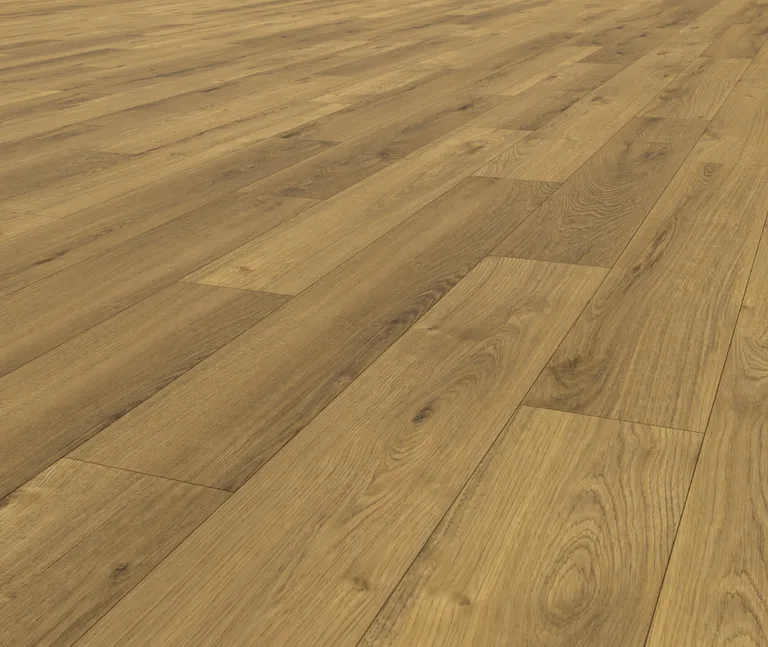 HORI Klick-Hartvinylboden Acoustic Grande Eiche Timber Mist Landhausdiele XL synchron Holzstruktur 3