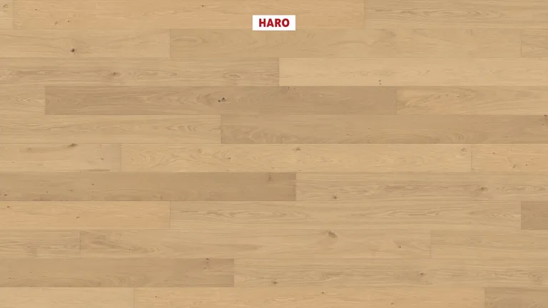 HARO Parkett 4000 Eiche invisible Universal strukturiert Landhausdiele 2. Wahl 1