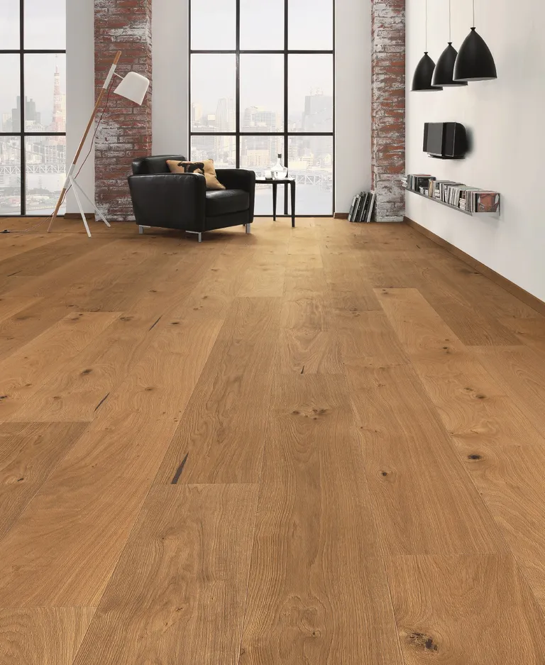 HARO Parkett 4000 Eiche alpin strukturiert Universal Landhausdiele 3