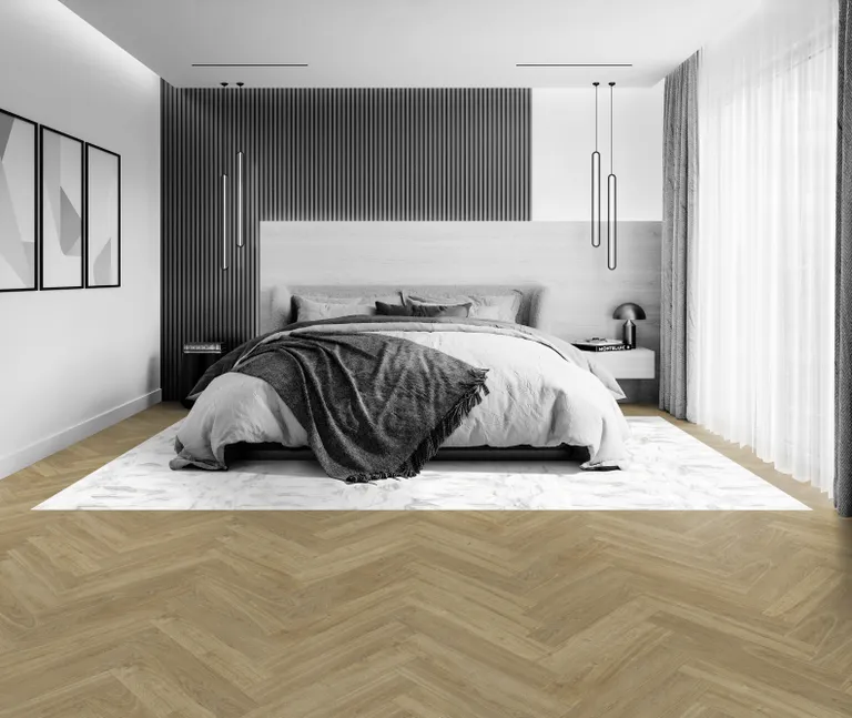 Gerflor Klebe-Vinylboden, Senso Unik, Fischgräte, Madera Natural 5