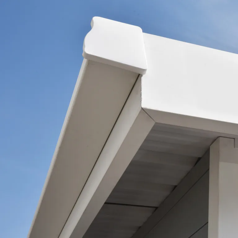 HORI Gartenhaus WPC Modern Line Aluminium Regenrinne  5