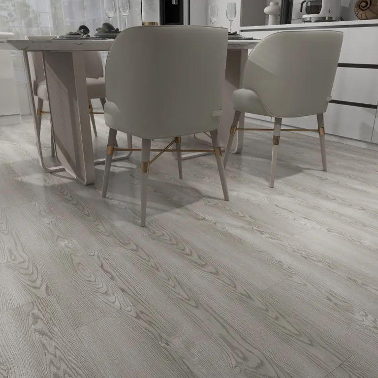 HORI Klebe-Vinylboden massiv Coolgrey Eiche Holzstruktur Landhausdiele 0