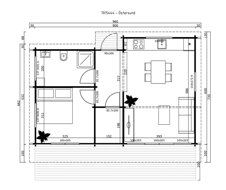 Lasita Maja Ferienhaus Östersund 2