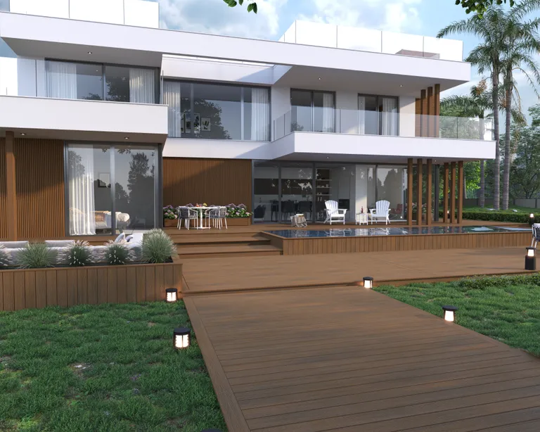 HORI Terrassendiele WPC Hohlkammer Wood Feeling Co-Extrudiert 22,5x138mm naturbraun 4