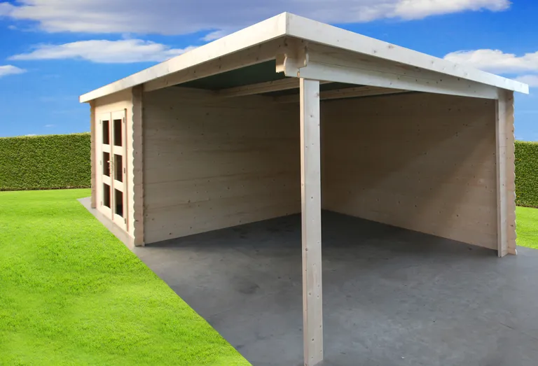 HORI Gartenhaus Schleppdach für 19mm 2