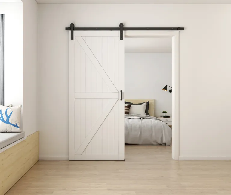 HORI BarnDoor Schiebetür Weiß 0