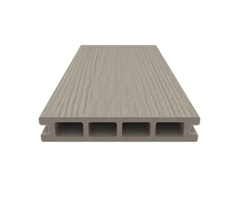 NewTechWood Terrassendielen WPC Hohlkammer Antique Holzstruktur gebürstet / glatt gebürstet Co-Extrudiert 22,5 x 145 mm 2