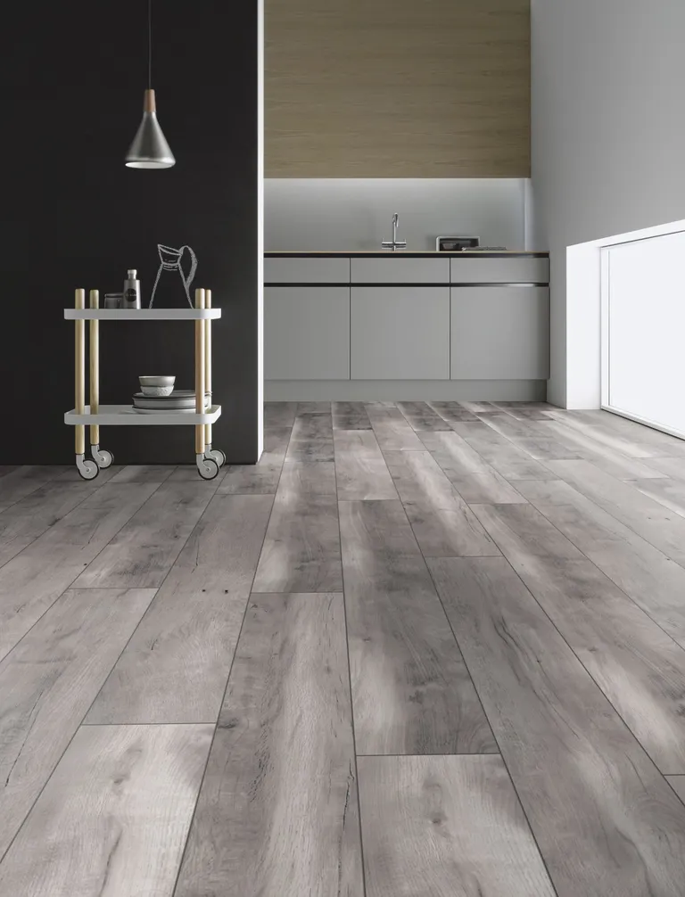 ter Hürne PVC-freier Klick-Designboden dureco Classic Line OF 2804 Eiche rustikgrau Landhausdiele 7