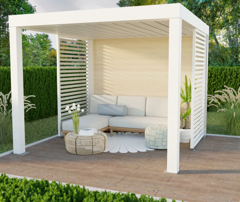 HORI Terrassenplatten Komplettset Naturel Feinsteinzeug Holzoptik 1200 x 300 x 20 mm 4