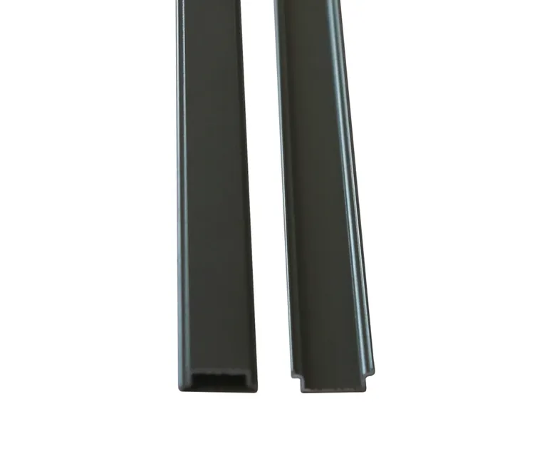 HORI WPC Sichtschutzzaun Stecksystem Safety Nutleiste 4