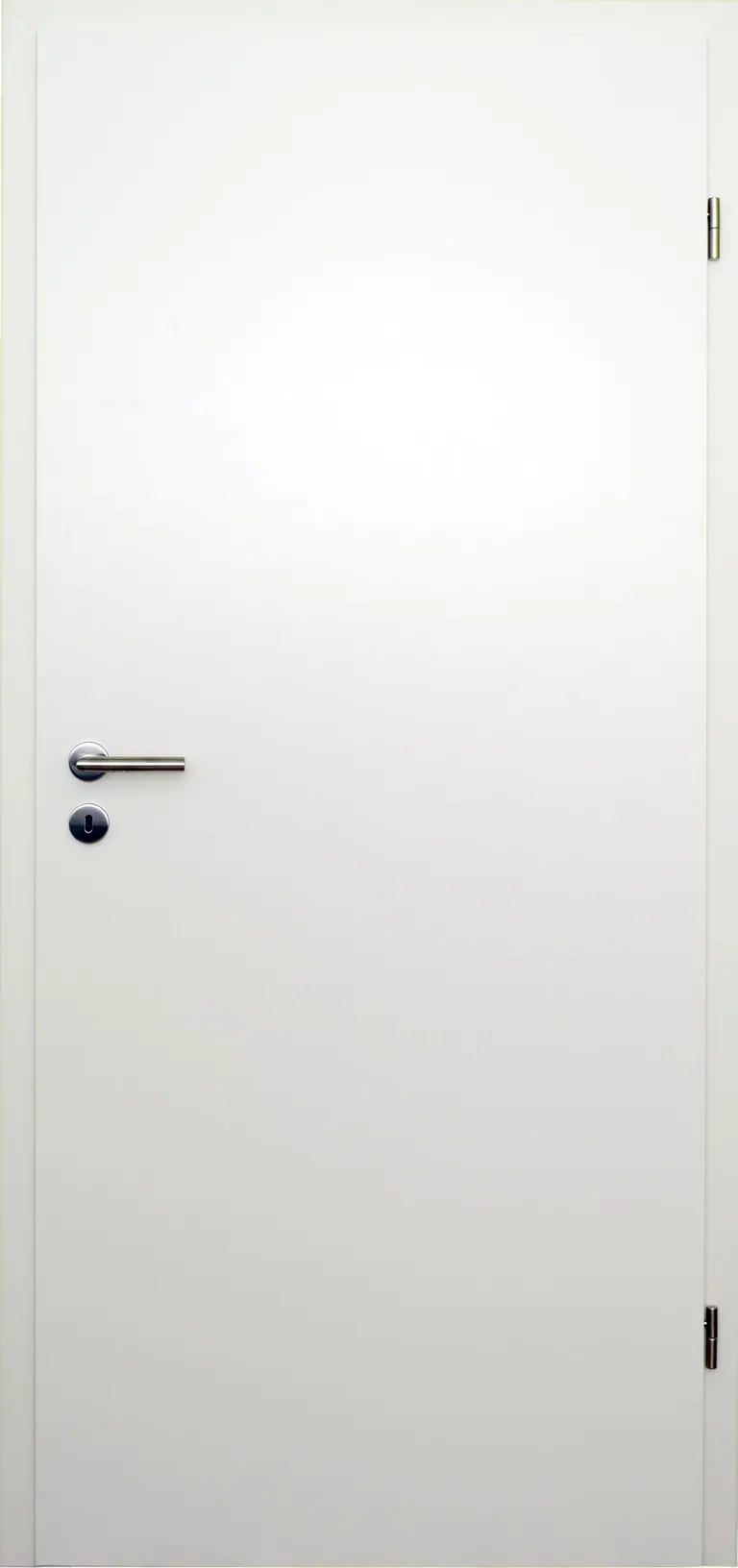 HORI Zimmertür Weißlack RAL9010 Röhrenspan Eckkante 0