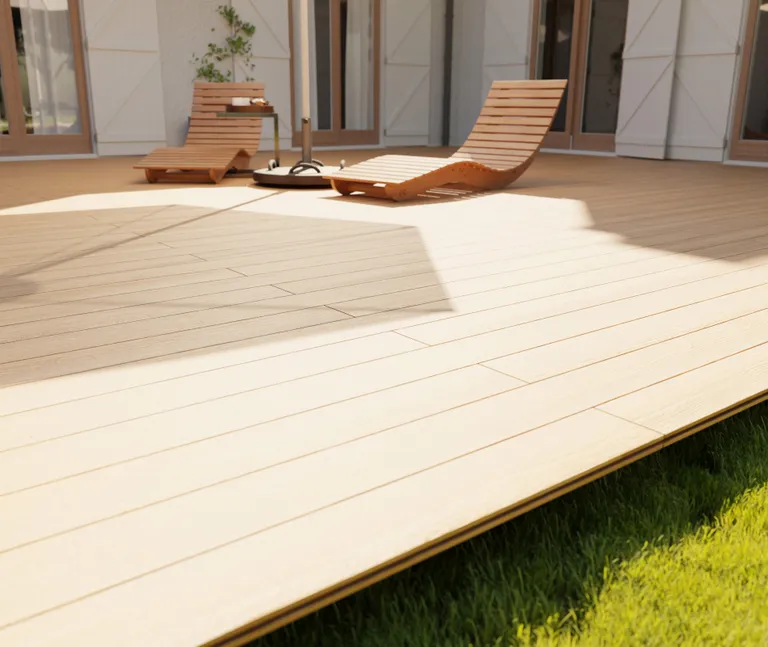 HORI Terrassendiele WPC/BPC Apex Massiv braun 23 x 140 mm 2