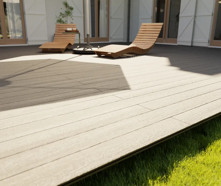 HORI Terrassendiele WPC/BPC Apex Massiv dunkelbraun 24 x 140 mm 2