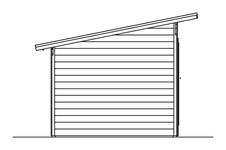 SKAN HOLZ Gartenhaus Ostende 7