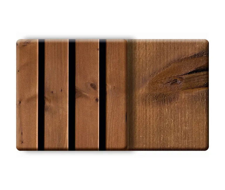 HORI Akustikpaneel HydroLine Thermo Fichte maronbraun geölt 5
