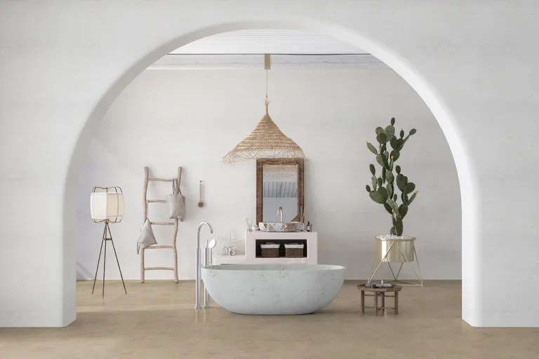 Gerflor Klebe-Vinylboden massiv Virtuo 55 Tavla Beige Fliese 4