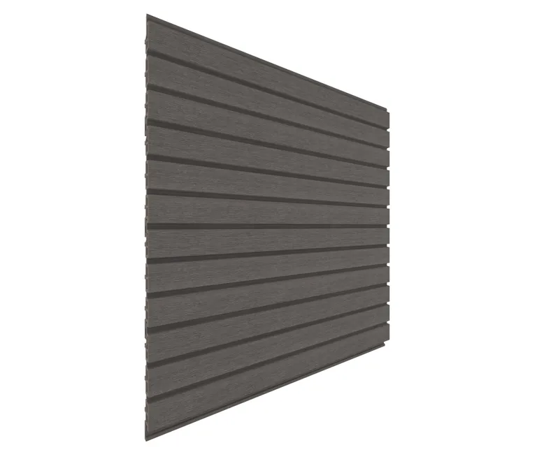 HORI WPC Wandverkleidung Rhombus 21 x 215 x 2900 Grau 3