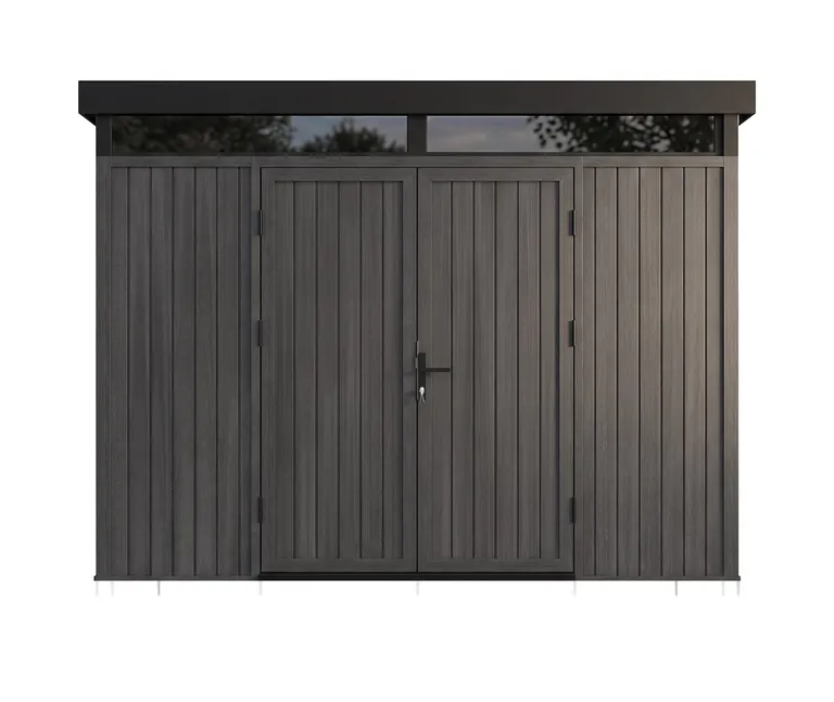 HORI Gartenhaus mit Flachdach 300 x 300 cm 17
