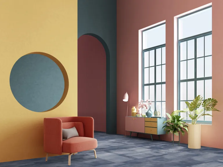 Gerflor Klebe-Vinylboden massiv Virtuo 55 Acuarela Ink Fliese 4