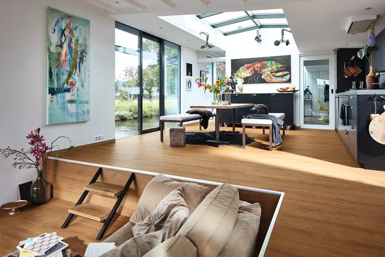 MEISTER PVC-freier Designboden MeisterDesign. comfort DD 600 S Golden Oak 6999 Landhausdiele 4