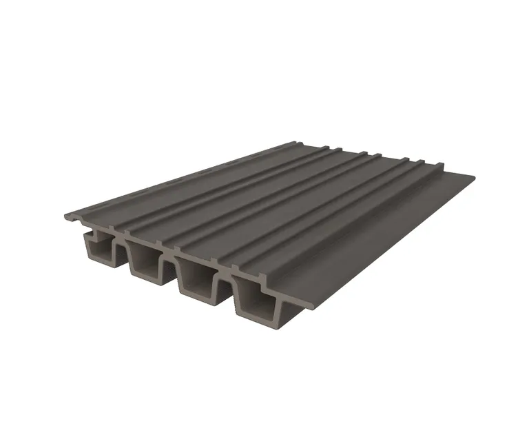 HORI WPC Fassadenprofil Rhombus Premium Small 33 x 215 mm grau 3
