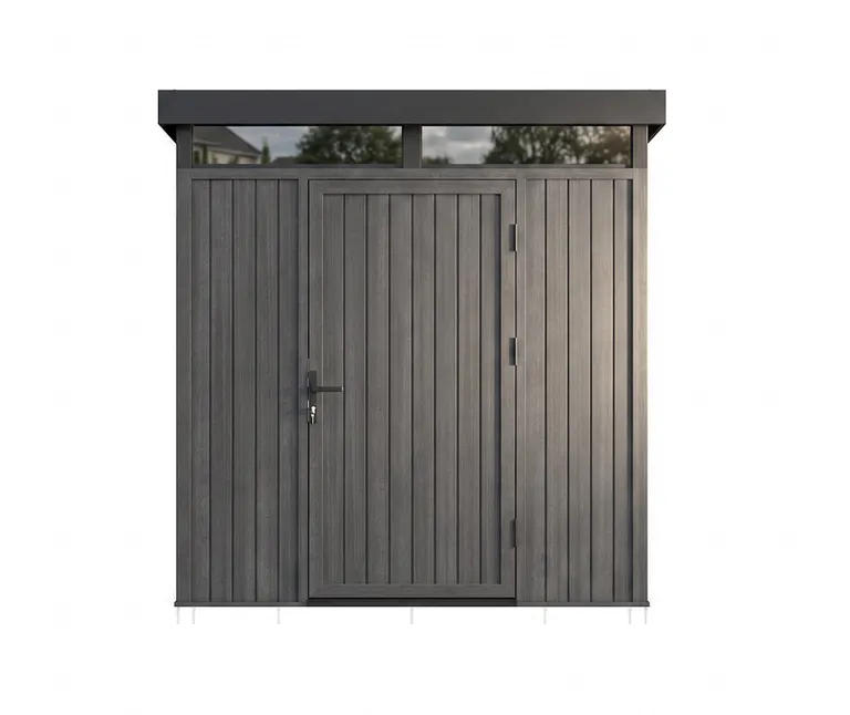 HORI Gartenhaus mit Flachdach 300 x 300 cm 4