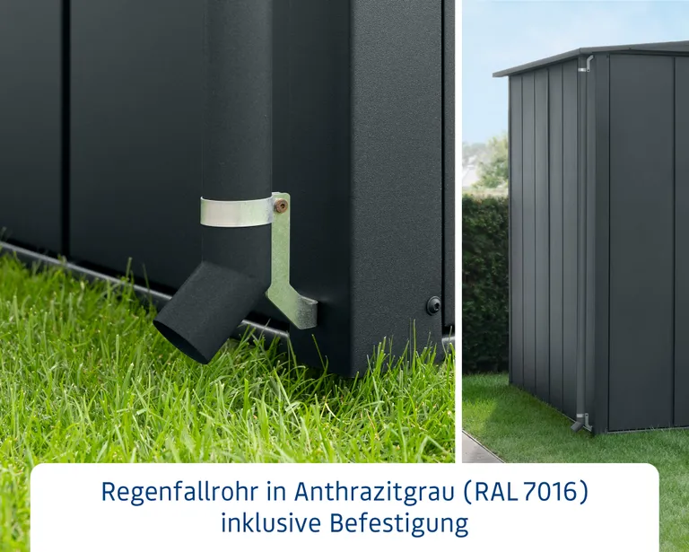 EcoStar Zubehör Set Regenfallrohr 1