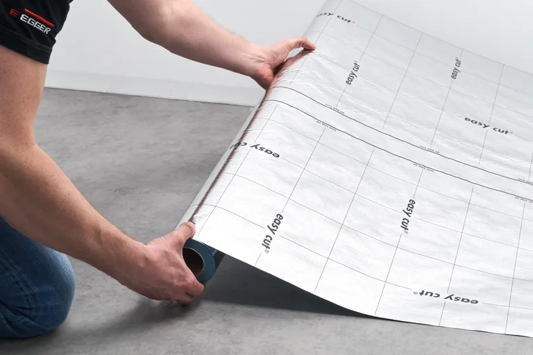 EGGER Dampfbremse Aqua+ Aluflex Unterlage für Laminatböden 2