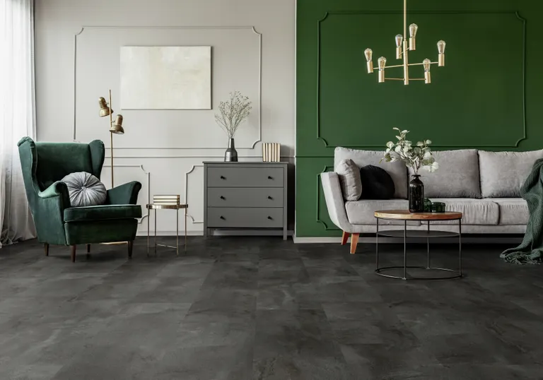 Gerflor Klick-Vinylboden Senso Clic 40 Shale Black Fliese 5