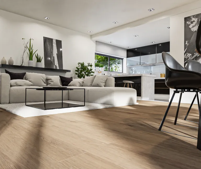 HORI Klick-Hartvinylboden Rigid SPC Eiche Dufourspitze strukturiert Landhausdiele 7