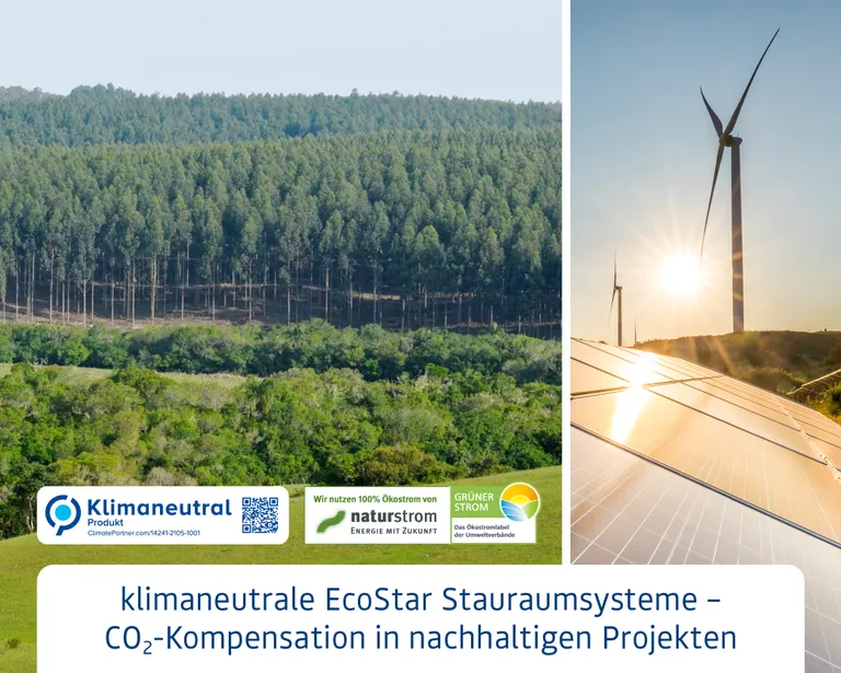 EcoStar Zubehör Set Regenfallrohr 4