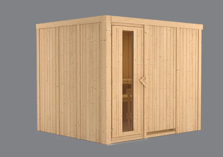 Karibu System-Sauna Gobin Fronteinstieg 68 mm 1
