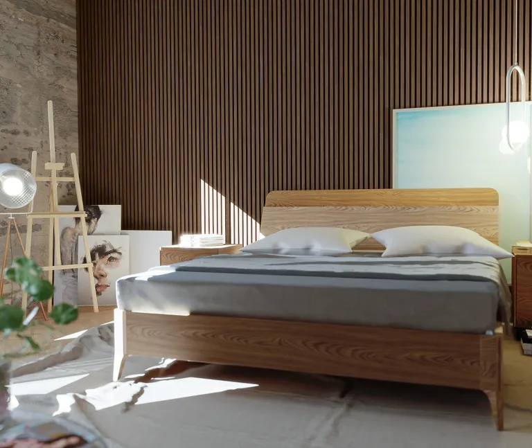 HORI WALL Akustik Dekor Wandpaneele Walnut 2