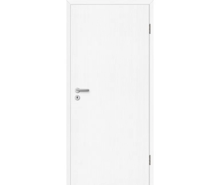HORI Schallschutztür Wohnungseingangstür CPL Eiche weiß strukturiert längs SK1 Vollspan Designkante 2