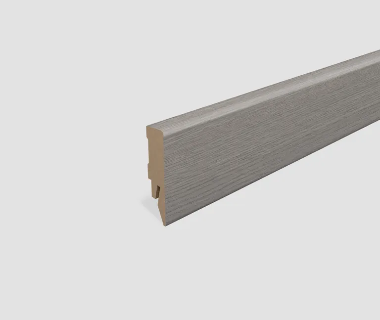 EGGER MDF-Kern Sockelleiste L641 passend zu Fußboden Avery Eiche grau 0